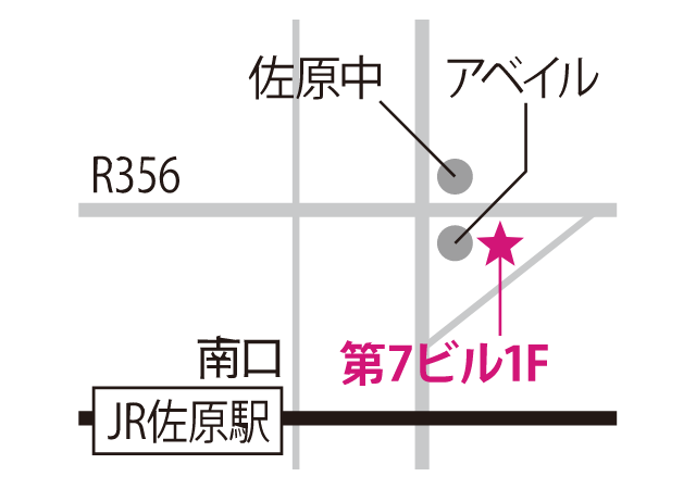 香取佐原店　店舗地図